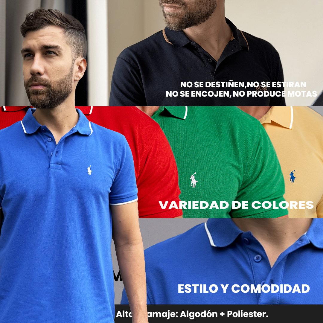 CAMISETA TIPO POLO COMBINADA Ed. LIMITADA