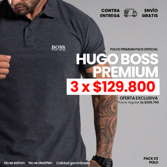 CAMISETA TIPO POLO HB PREMIUM | PACK OFERTA