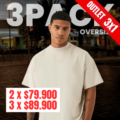 CAMISETA OVERSIZE | PACK OFERTA