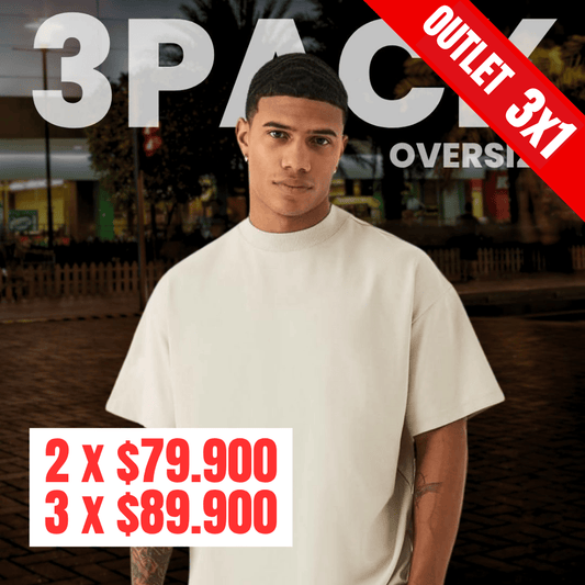 CAMISETA OVERSIZE | PACK OFERTA